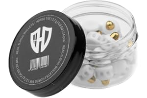 HOMEDEFENCE-24 Bullets Real 6,3 mm | HDR50 T4E | 3,7 g | Cal.50 | 24 pièces