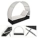 Produktbild Polyrattan Gartenmöbel Sonnenliege Lounge Ibiza L mit Dach für 1 Person