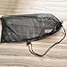Produktbild Quick Dry Mesh Bag Tauchausrüstung Tasche Kordelzug Aufbewahrungstasche für Schnorchelausrüstung Maske Schnorchel Set Flossen Netzbeutel (Schwarz)