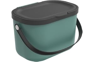 Rotho Albula - Cubo para Compost (3,2 L, con Tapa, plástico PP)