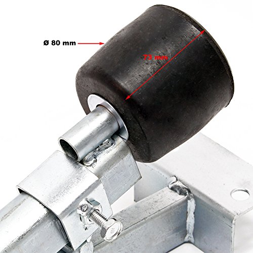 Kleine Pendelrolle Sliphilfe für Boote 80 cm bis 500 kg - 3