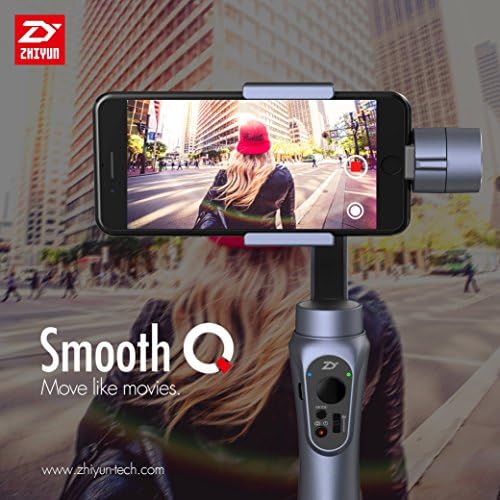 Zhiyun Smooth-Q Multi-Function 3-Axis Gimbal Stabilizer for GoPros/Smartphones/iPhones Samsung etc...