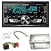 Produktbild Kenwood DPX-M3100BT Bluetooth USB MP3 Autoradio AOA2.0 iPhone iPod Doppel Din Einbauset für Golf 4 Passat Polo Ibiza 6L