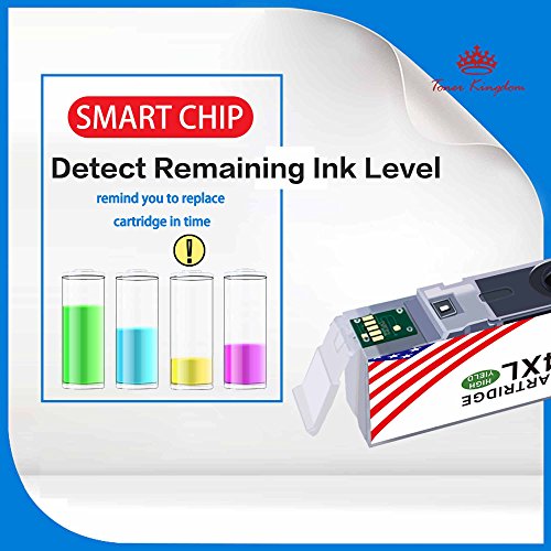 Toner Kingdom 5 Pack  1 Set   1 x Negro  Compatible HP 364XL 364 Cartucho de tinta Compatible para HP Photosmart 5510 5511 5512 5514 5515 5520 5522 5524 6510 6520 6512 6515 7510 7520 7515 B8550 B8558 B110c B010a C5370 C5383 C5388 C6324 C6380 D5460 D7560 C310a C410a B209a B210a HP Deskjet 3070A Impresora