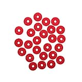 Ersatzteile für E-Gitarre SUPVOX 90PCS Hitch Pin Balance Rail Punchings Zubehör zur Einstellung der Platte (Rot)