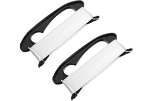 OUDQFCJ 2 pièces Bobine de fil,corde avec fil,rechange et accessoires pour cerfs-volants,jouets d'extérieur,outil de vol pour enfants,enrouleur de ligne,planche à en de (100 m) (Noir)