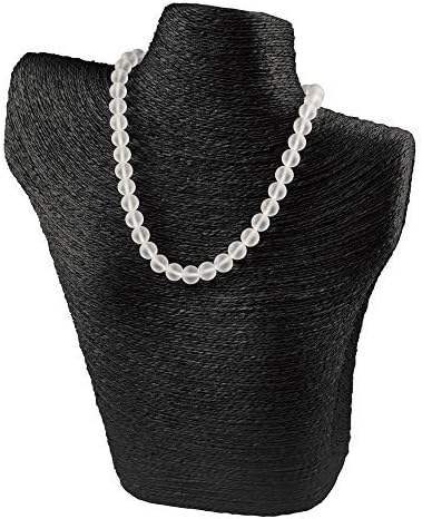 Organic Mannequin Jewelry Necklace Display 10'' W x 3''D x 12''H by NILECORP