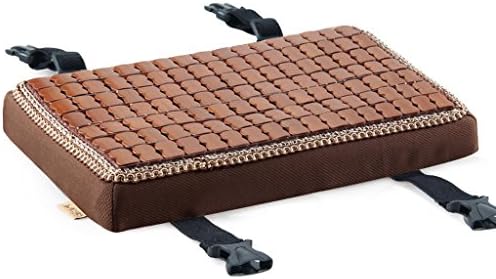 MMM Rectangle Summer Cool Cushion Mahjong Mat Student Chair Pad Stool (Color : B, Size : 34*24*4cm)