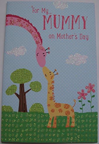 For My Mummy Cute Girraffe Mothers Day Card