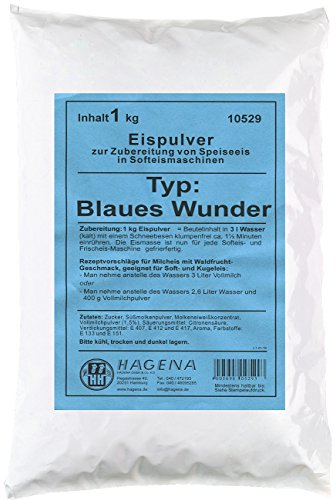 Preisvergleich Produktbild Softeispulver Blaues Wunder, 1 kg