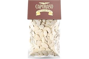 CAPORASO DAL 1960 Semi di zucca tostati e salati 200 grammi 1 kg semi di zucca in guscio (1 chilogrammo)