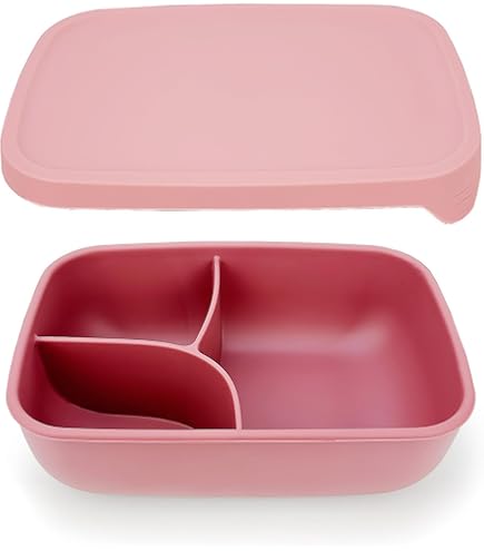 Ello Bento-Box Lunch-Stapel – Auslaufsichere Frischhaltedose Mit Besteck, Mikrowellengeeignet, 2-teilig