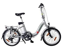 AsVIVA B7 Elektrofahrrad/Faltrad 20 Zoll - E-Bike mit 36V 11Ah Akku das  Klapprad/Pedelec, silber | Amazon price tracker / tracking, Amazon price  history charts, Amazon price watches, Amazon price drop alerts |
