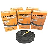 Continental Race 28 700 x 20-25c Bike Inner Tubes - Presta 42mm Valve (Pack of 5)