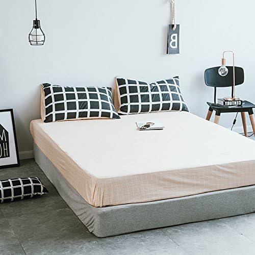 Scandinavian Fashion Bed Lin Mattress Cover Simmons Protection Cover Anti-Slip Bed Cover , 180cmx200cmx25cm