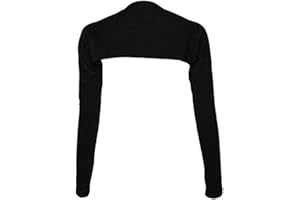 YEESAM Bolero Shrugs for Women Long Sleeve Arm Sleeves Hijab Accessories One Size