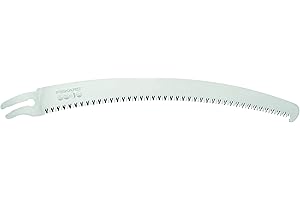 Fiskars Lame courbe de rechange pour scies de jardin professionnelles SW240 et SW330, Longueur: 33 cm, Coupe tirante, Acier, CC33, 1020193