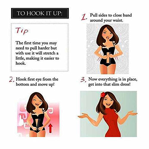 DODOING Waist Taillen Training Cincher Corsage Korsett Body Shaper Tailenmieder - 6