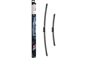 Bosch Balais d'Essuie–Glace Plats Aerotwin A945S, Longueur: 650mm/400mm – 1 Paire de Balais avant