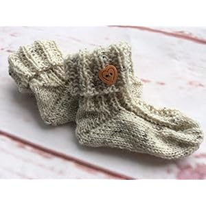 Babysocken TRACHTEN mit Knopf ** Größe wählbar