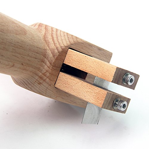 Wisamic Riemenschneider Leder Werkzeug mit Messer Leder Schneider DIY Haushaltsartikel - 5