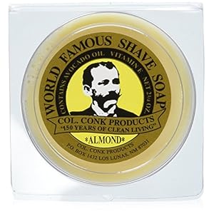 Colonel Ichabod Conk Almond Shave Soap 2.25 Oz
