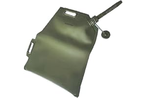 BUENATIENDA Bidon à essence ultra léger - Réservoir de carburant en plastique pliable - 30 l - Avec bec verseur intégré - Bidon de 30 litres - Pour eau, essence, diesel, huile en TPU