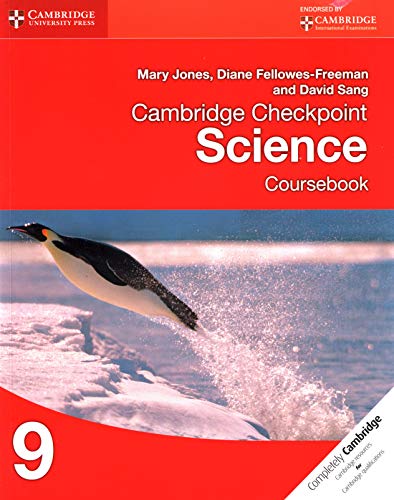 Cambridge checkpoint science Coursebook Per la Scuola media (Vol 9) (Cambridge International Examinations)