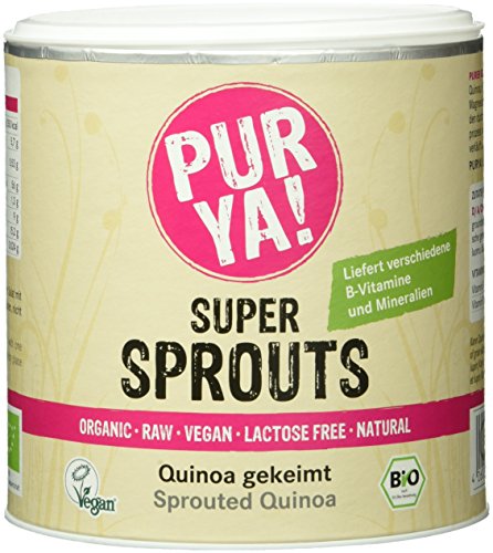 Preisvergleich Produktbild Purya Bio Super Sprouts - Quinoa gekeimt, 1er Pack (1 x 220 g)