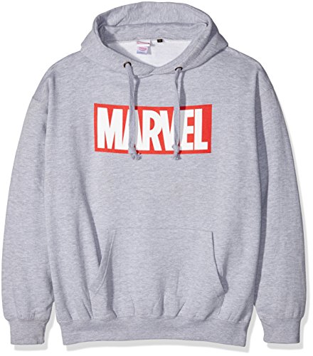 Marvel-Herren-Kapuzenpullover-Comics-Core-Logo-PO-Hood