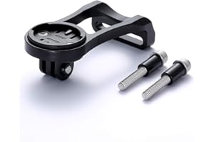 TedKat Wahoo-Halterung, Out Front Combo-Fahrradhalterung für Wahoo Elemnt, Wahoo Elemnt-Schraube, Wahoo Elemnt Mini und Gopro-Kamera (Wahoo-Halterung)