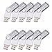 Produktbild MECO 10pcs USB Sitck Speicherstick Flash Drive 2.0 U Disk Memorystick Daten 8GB Geschenk Weiß