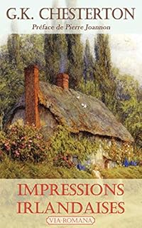 jaquette livre Impressions irlandaises. Suivi de La chrétienté à Dublin