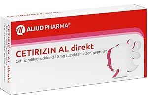 ‎AL ALIUD PHARMA CETIRIZIN AL direkt Lutschtabletten 7 St