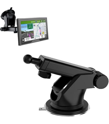 Support Voiture Pour Garmin Nuvi 2515 2545 2500 2555LMT - Neuf, En Plastique Noir