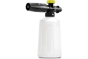 OHAYORI Snow Foam Lance 750ml Pressure Washer Foam Cannon with Adjustable Nozzle, 180Bar Soap Dispenser PE Bottle Compatible with Karcher K-Serie K2 K3 K4 K5 K6 K7 Jet Washer for Car Cleaning