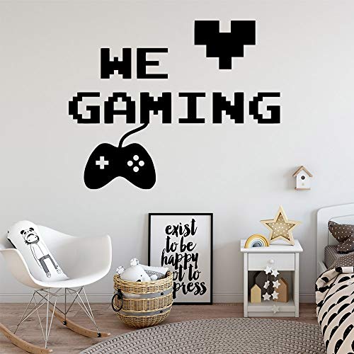 Preisvergleich Produktbild Schönheit Wir Gaming Dekorative Aufkleber Wasserdichte Wohnkultur Für Kinderzimmer Wohnzimmer Wohnkultur Wandtattoo Wohnkultur 43x63 cm