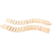 Rails excentriques - Bigjigs - Lot de 2 - Mixte - Enfant - Beige Rails excentriques - Bigjigs - Lot de 2 - Mixte - Enfant - Beige