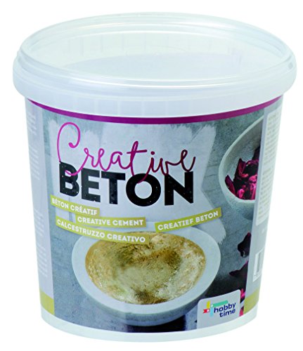 Gießform Komplettset Teelichthalter rund 6 & 7 cm mit Creativ Beton 1,5 kg - 2