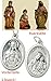 Produktbild Krippenfiguren Heilige drei Könige, 3tlg. geeignet für 9cm Figuren mit einem Anhänger Herz Jesu 2,5cm