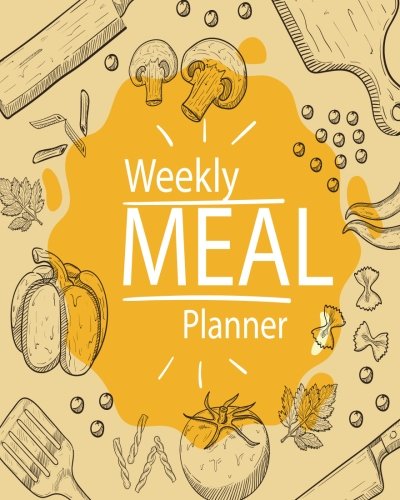 Weekly Meal Planner: 52 Week Food Planner & Grocery list Menu Food Planners Prep Book Eat Records Journal Diary Notebook Log Book Size 8x10 Inches 104 Pages: Volume 2