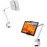 Al&uuml;minyum Ayarlanabilir Tablet Standı, 360 Derece D&ouml;nd&uuml;r&uuml;lebilir, iPhone/iPad/iPad Mini/iPad Pro 12,9 in&ccedil; Herhangi Bir Telefo