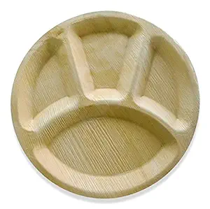 V4L Areca Leaf Plate - 25 Pieces