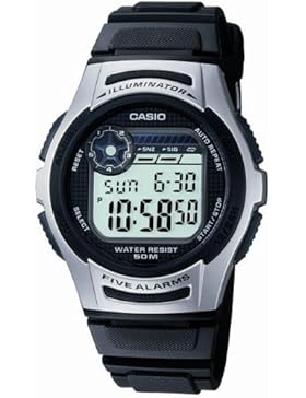 Casio Herren Digital mit Resin Armbanduhr W2131AVES