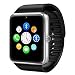 Produktbild U80 Plus Bluetooth 4.0 Smart Wrist Wrap Watch Phone with Comfortable Watch Strap for Smartphones IOS Android Apple iPhone 5/5 C/5S/6/6 Puls Android Samsung S3/S4/S5 Note 2/Note 3 Note 4 HTC Sony (U80 Plus Black), [UK Import]