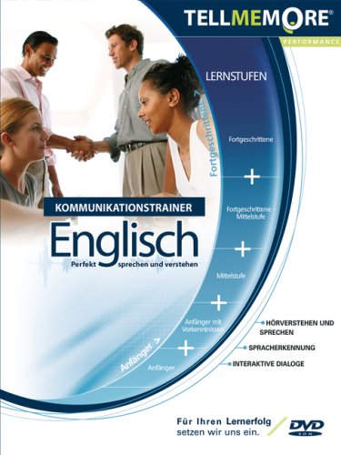Preisvergleich Produktbild Tell me More (Version 9.0) Kommunikationstrainer : Englisch, DVD-ROM Für Windows 2000 / XP / Vista. Ausgezeichnet mit dem digita 2008. Britisches und amerikanisches Englisch
