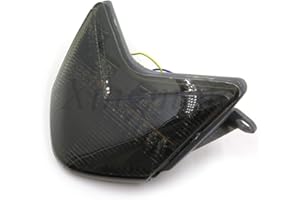 HASkulle Smoke Tail Light for 2005 2006 for Kawasaki Ninja ZX-6R/ZX636/ZX-6RR/ZX600/Z750S- 2006-2007 ZX-10R/ZX1000
