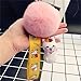 Produktbild LMYXY Schlüsselbund Puppe Keychain Cartoon Autoschlüssel Ring Halter Pelz Ball Handy Tasche Anhänger Zubehör