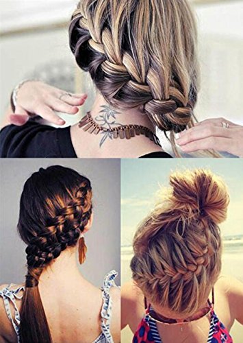 Damen Frisurenhilfe Set, CIDBEST® Haar Styling Zubehör Pads, Haarnadeln Clip-Pads Haar Styling Werkze, Mädchen Magic Haar Clip Styling Pads Schaum Schwamm Brötchen Krapfen Haar Clip Zubehör Werkzeug, Hair Styling Accessories Kit Set - 5
