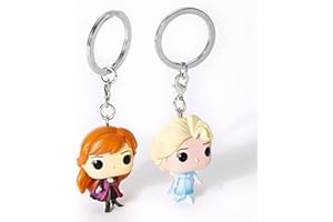 ‎FUNKO Funko POP! Keychain: Disney Frozen 2 -2 Packung - Anna, Elsa - Vinyl-Minifigur Zum Sammeln Neuartiger Schlüsselanhänger - Strumpffüller - Geschenkidee - Offizielle Handelswaren - Movies Fans